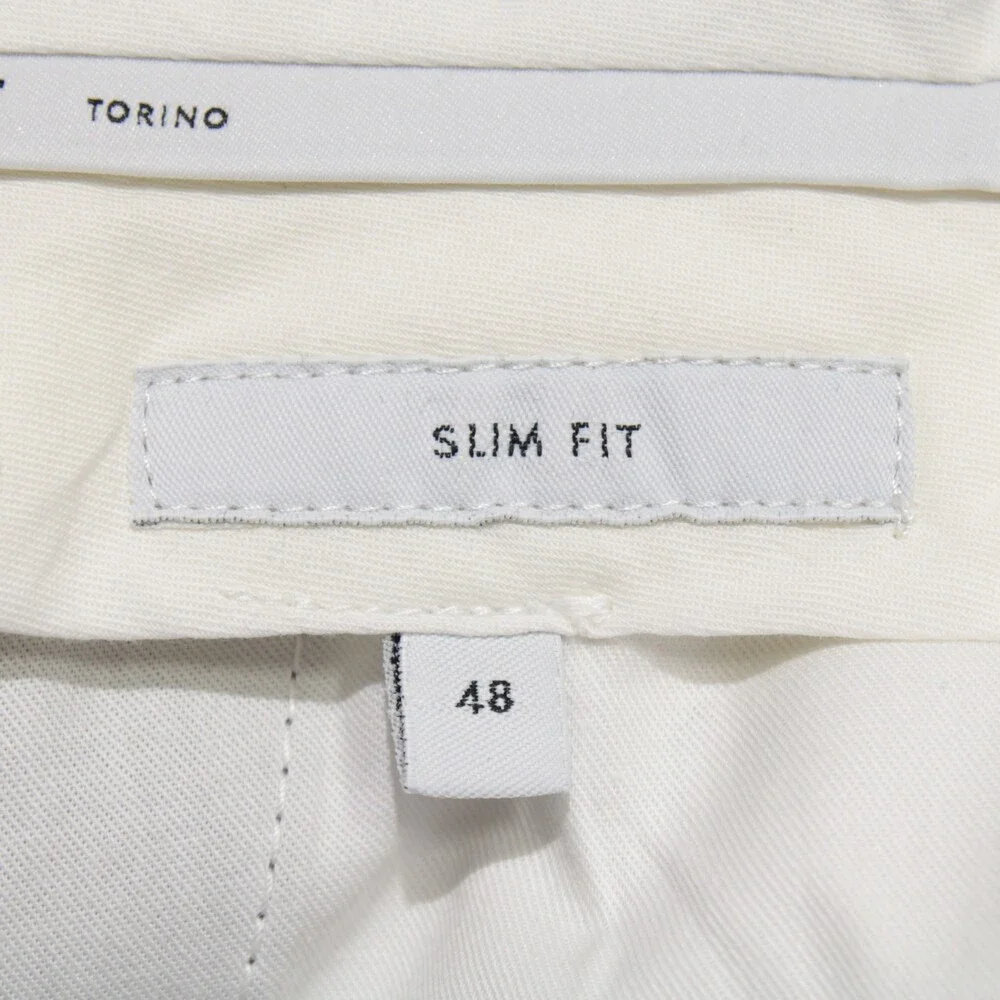 PT Torino NWT Dress Pants Size 48 (US 32) Slim Fit in Dark Gray Wool Blend